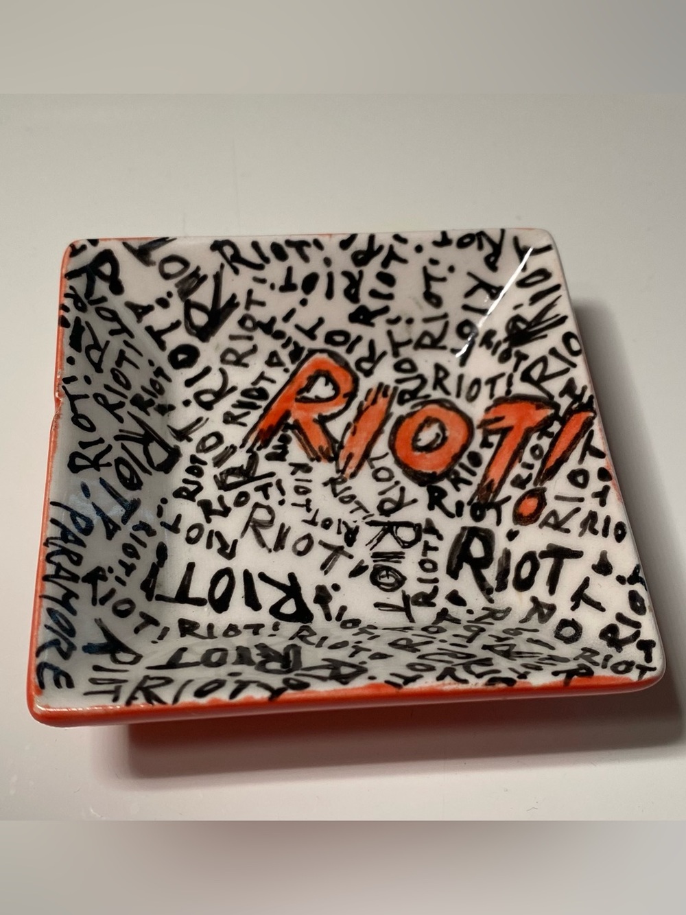 Riot! Paramore Ceramic Trinket Dish
